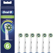 Oral-B Pro Cross Action Medium Electric Toothbrush Replacement Head Mega Pack White 6 бр Oral-B Pro Cross Action Medium Electric Toothbrush Replacement Head Mega Pack White 6 бр
