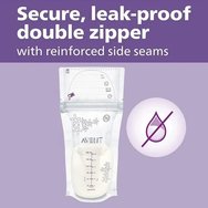 Philips Avent Breast Milk Storage Bags Код SCF603/25, 25 бр Philips Avent Breast Milk Storage Bags Код SCF603/25, 25 бр