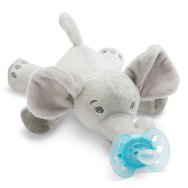 Avent Snuggle Elephant Plush - мека ортодонтска залъгалка 0-6 месеца SCF348/13 Avent Snuggle Elephant Plush - мека ортодонтска залъгалка 0-6 месеца SCF348/13