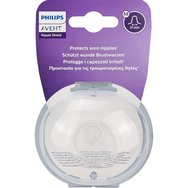 Philips Avent Sore Nipples Protectors Код. SCF153/03 Medium 2 бр - Протектори за зърна, които ви помагат да кърмите повече и удобно