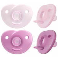 Avent Soothie 0-6m SCF099/22 Розово - Лилаво 2 бр