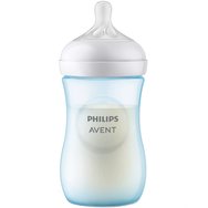 Philips Avent Natural Response Bottle 1m+, 260ml, Код SCY903/21 - Син