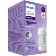 Philips Avent Natural Response Air Free Vent Bottle 0-3m 125ml, Κωδ SCY670/01