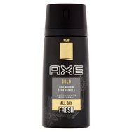 Axe Gold Body Spray Дезодорант, 48-часово усещане за свежест, с изкусителен аромат 150ml Axe Gold Body Spray Дезодорант, 48-часово усещане за свежест, с изкусителен аромат 150ml