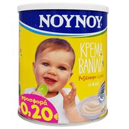 Nounou Ванилов крем с оризово брашно и мляко за бебета от 4 месеца 350гр на специална цена
