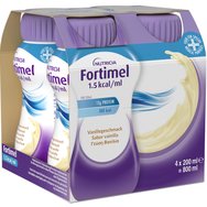 Nutricia Fortimel Protein 1,5 kcal/ml Vanilla 4x200ml - Орална хранителна формула, богата на протеини, минерали и микроелементи за лечение на свързано със заболяване недохранване и недохранване С вкус на ванилия Nutricia Fortimel Protein 1,5 kcal/ml Vanilla 4x200ml - Орална хранителна формула, богата на протеини, минерали и микроелементи за лечение на свързано със заболяване недохранване и недохранване С вкус на ванилия