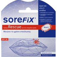 SoreFix Rescue Cold Sore Cream Spf30, 6ml - Крем с висока защита за лечение и бързо заздравяване на Herpes Labialis SoreFix Rescue Cold Sore Cream Spf30, 6ml - Крем с висока защита за лечение и бързо заздравяване на Herpes Labialis