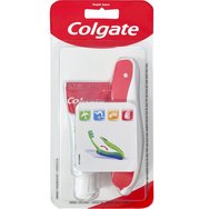 Colgate Promo Foldable Soft Toothbrush Червен 1 бр & Total Original Toothpaste 1450ppm 20ml