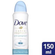 Dove PROMO PACK Care & Protect Antibacterial Odor Protection Spray with Moisturising Cream 2x150ml