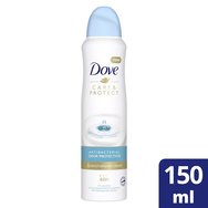 Dove PROMO PACK Care & Protect Antibacterial Odor Protection Spray with Moisturising Cream 2x150ml