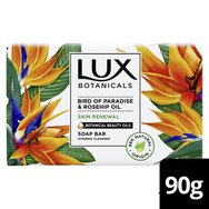 Lux Botanicals PROMO PACK Bird of Paradise & Rosehip Oil Skin Renewal Soap Bar 4 x 90gr 3+1 GIFT