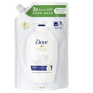 Dove Deeply Nourishing Instantly Soft Skin Moisturising Hand Wash - 750ml Refill - Пълнител за течен кремообразен сапун в саше за незабавна хидратация и защита