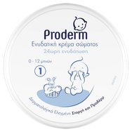 Proderm Хидратиращ крем за тяло за бебета 0-12 месеца 200ml Proderm Хидратиращ крем за тяло за бебета 0-12 месеца 200ml