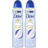 Dove PROMO PACK Advance Care Talco 72h Anti-Perspirant Spray 2x150ml (1+1 Подарък )