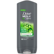 Dove Men Care Refreshing Extra Fresh 3in1 Body, Face & Hair Wash 400ml
