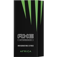 Axe Africa Invigorating Citrus Aftershave Мъжки лосион за лице след бръснене с африкански подправки и аромати 100ml Axe Africa Invigorating Citrus Aftershave Мъжки лосион за лице след бръснене с африкански подправки и аромати 100ml