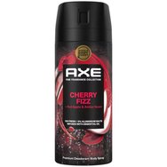 Axe Cherry Fizz 72h Fresh Premium Deodorant Body Spray 150ml - Дезодорант спрей с аромат на череша Axe Cherry Fizz 72h Fresh Premium Deodorant Body Spray 150ml - Дезодорант спрей с аромат на череша