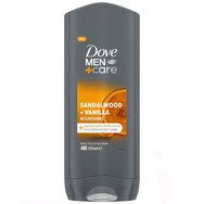 Dove Men Care Nourishing Sandalwood & Vanilla 3in1 Body, Face & Hair Wash 400ml