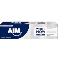 Aim White Now 3in1 Toothpaste 75ml - Ефективна паста за зъби за премахване на петна и избелване на зъби Aim White Now 3in1 Toothpaste 75ml - Ефективна паста за зъби за премахване на петна и избелване на зъби