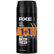 Axe PROMO PACK Black Frozen Pear & Cedarwood Scent Body Spray 2x150ml