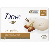 Dove PROMO PACK Pampering Beauty Cream Bar with Shea Butter 4x90g