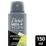 Dove PROMO PACK Men+ Care Advanced Invisible Fresh 72h Anti-Perspirant Spray 2x150ml (1+1 Подарък)