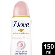 Dove PROMO PACK Advanced Care Beauty Finish 72h Anti-Perspirant Spray 2x150ml (1+1 Подарък)