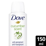 Dove PROMO PAACK Go Fresh 48h Anti-Perspirant Spray Cucumber & Green Tea 2x150ml (1+1 Подарък)
