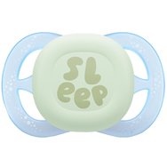 Philips Avent Ultra Start Nighttime Silicone Orthodontic Soother 0-2m, 2 части - зелено / синьо