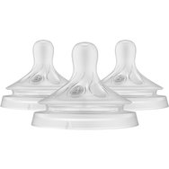 Philips Avent Natural Response Teat Код. SCY960-03, 3 бр Philips Avent Natural Response Teat Код. SCY960-03, 3 бр