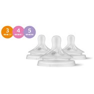 Philips Avent Natural Response Teat Код. SCY960-03, 3 бр Philips Avent Natural Response Teat Код. SCY960-03, 3 бр