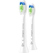 Philips Sonicare W2 Optimal White Medium Soft Replacement Head 2 Броя - Бяло - Резервни Глави за Четкане за Усъвършенствано Почистване, Отстраняване на Петна & по-Бели Зъби