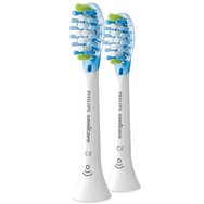 Philips Sonicare C3 Premium Plaque Defence Replacement Head Резервни глави за четка за усъвършенствано & дълбоко почистване & по-бели зъби 2 броя - Бяло