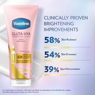 Vaseline Gluta-Hya Dewy Radiance Serum Burst Lotion хидратиращ серум за тяло за сияние & мека, кадифена кожа 200ml