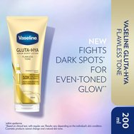 Vaseline Gluta-Hya Flawless Tone Burst Lotion Serum Серум за тяло, който придава на кожата видим блясък & допринася за постигане на равномерен цветови тон 200ml Vaseline Gluta-Hya Flawless Tone Burst Lotion Serum Серум за тяло, който придава на кожата видим блясък & допринася за постигане на равномерен цветови тон 200ml