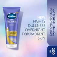 Vaseline Gluta-Hya Overnight Radiance Serum Burst Lotion хидратиращ нощен серум за тяло с дълбоко подхранване, за сияние & мека, кадифена кожа 200ml Vaseline Gluta-Hya Overnight Radiance Serum Burst Lotion хидратиращ нощен серум за тяло с дълбоко подхранване, за сияние & мека, кадифена кожа 200ml