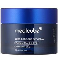 Medicube Zero Pore One Day Face Cream 50ml - Хидратиращ крем за лице за намаляване на порите и себума с 5% пантенол, 0,1% салицилова киселина и 2% ниацинамид