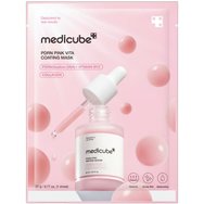 Medicube PDRN Pink Vita Coating Mask Текстилна Маска за Лице с Колаген & Витамин B12 за Стягане, Хидратация & Сияние на Кожата 22g Medicube PDRN Pink Vita Coating Mask Текстилна Маска за Лице с Колаген & Витамин B12 за Стягане, Хидратация & Сияние на Кожата 22g
