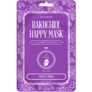 Kocostar Bakuchiol Happy Face Mask 25ml - Напоена маска за лице с Bakuchiol за обновена и гладка кожа Kocostar Bakuchiol Happy Face Mask 25ml - Напоена маска за лице с Bakuchiol за обновена и гладка кожа