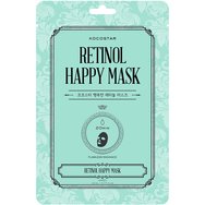 Kocostar Retinol Happy Face Mask 25ml - Маска за лице с ретинол за гладка и блестяща кожа Kocostar Retinol Happy Face Mask 25ml - Маска за лице с ретинол за гладка и блестяща кожа