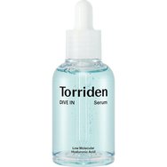 Torriden Dive in Low Molecular Hyaluronic Acid Serum Серум за лице за дълбока хидратация, който осигурява влага в дълбочина & укрепва кожната бариера 50ml