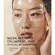 Nacific Rice Pepta Collagen Gel Mask 35g - Хидратираща маска за лице с оризови пептиди и колаген за сияйна и стягаща кожа