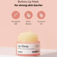 COSRX Lip Sleep Ceramide Lip Butter Sleeping Mask Хидратираща маска-балсам за устни, която подхранва & ревитализира устните 20g