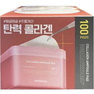 Mediheal Day & Night Collagen Ampoule Toner Pads Импрегнирани колагенови тампони с полезни съставки за незабавна хидратация & ревитализация на кожата 100 броя Mediheal Day & Night Collagen Ampoule Toner Pads Импрегнирани колагенови тампони с полезни съставки за незабавна хидратация & ревитализация на кожата 100 броя