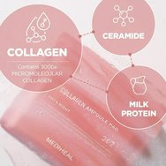 Mediheal Day & Night Collagen Ampoule Toner Pads Импрегнирани колагенови тампони с полезни съставки за незабавна хидратация & ревитализация на кожата 100 броя Mediheal Day & Night Collagen Ampoule Toner Pads Импрегнирани колагенови тампони с полезни съставки за незабавна хидратация & ревитализация на кожата 100 броя