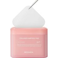 Mediheal Day & Night Collagen Ampoule Toner Pads Импрегнирани колагенови тампони с полезни съставки за незабавна хидратация & ревитализация на кожата 100 броя Mediheal Day & Night Collagen Ampoule Toner Pads Импрегнирани колагенови тампони с полезни съставки за незабавна хидратация & ревитализация на кожата 100 броя