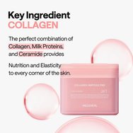 Mediheal Day & Night Collagen Ampoule Toner Pads Импрегнирани колагенови тампони с полезни съставки за незабавна хидратация & ревитализация на кожата 100 броя Mediheal Day & Night Collagen Ampoule Toner Pads Импрегнирани колагенови тампони с полезни съставки за незабавна хидратация & ревитализация на кожата 100 броя