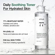 Anua Heartleaf 77% Soothing Toner - 250ml
