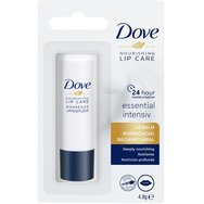 Dove Nourishing Essential Intensiv Lip Balm Балсам за устни с масло от ший за облекчаване на сухота и интензивна 24-часова хидратация 4.8g Dove Nourishing Essential Intensiv Lip Balm Балсам за устни с масло от ший за облекчаване на сухота и интензивна 24-часова хидратация 4.8g