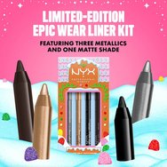 Nyx Professional Makeup Promo Epic Wear Liner Kit 4 x 1.22g Nyx Professional Makeup Promo Epic Wear Liner Kit 4 x 1.22g